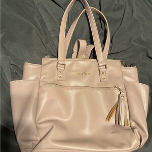 White Elm Gemini Tote or baby diaper bag